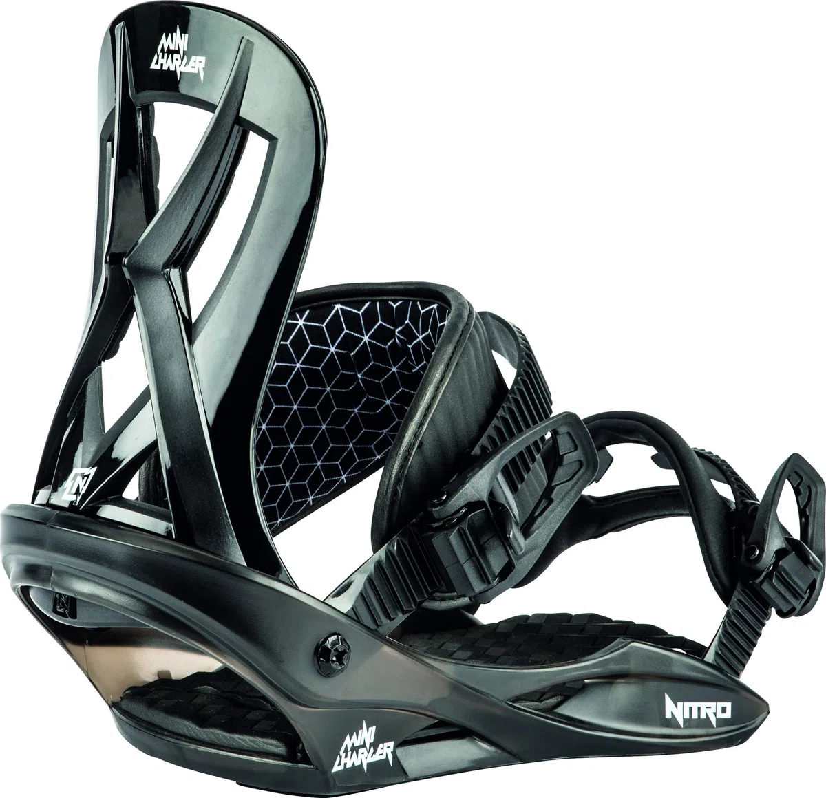 Nitro Snowboards Youth Charger Mini '20 All Mountain günstig Bindung Snowboardbindung, Black
