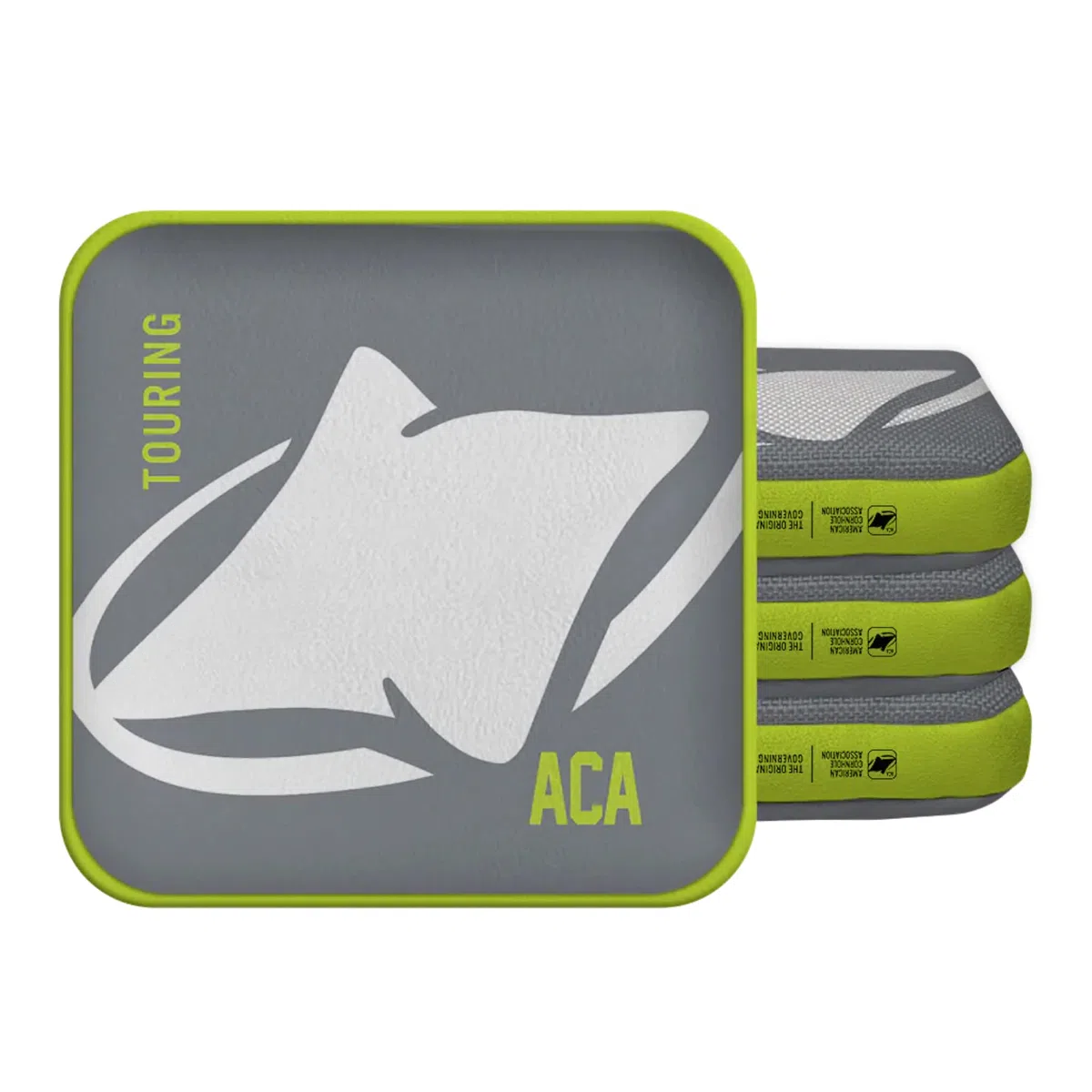 ACA Professional Cornhole Bags Dual Sided Edge Technology Synergy Touring Pro Regulation 6x6 Pro 4er Set