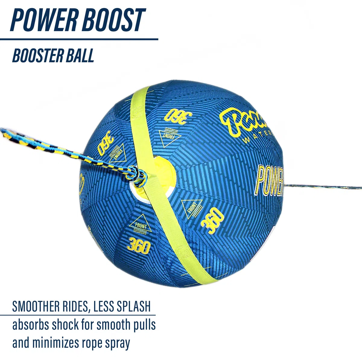 Paradise Water Sports - Booster Ball, Abschleppbares Schlauchseil, Performance Power Boost Ball