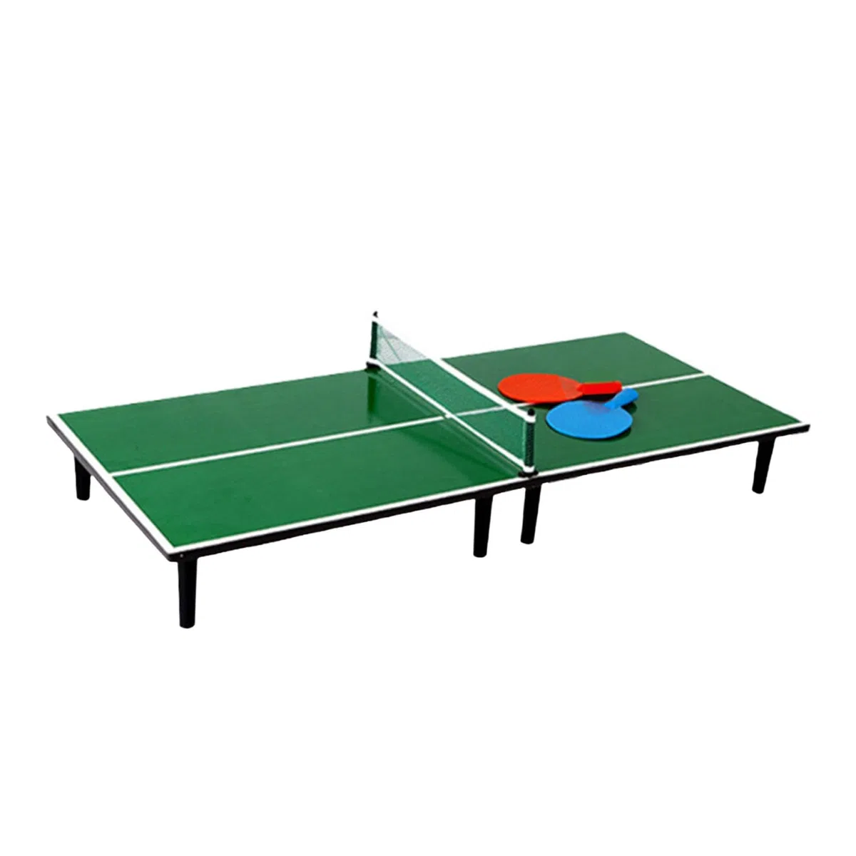 Mini Tischtennisplatte, Abnehmbar, Tragbar, Kompakt, für Kinder, Drinnen Und Draußen