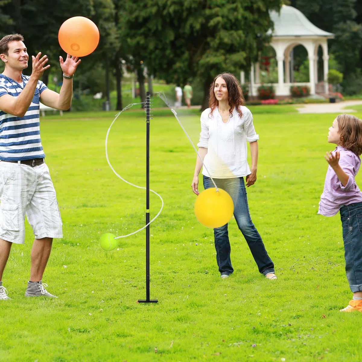 Tetherball Set Interaktives Spielzeug mit Ball und Schläger