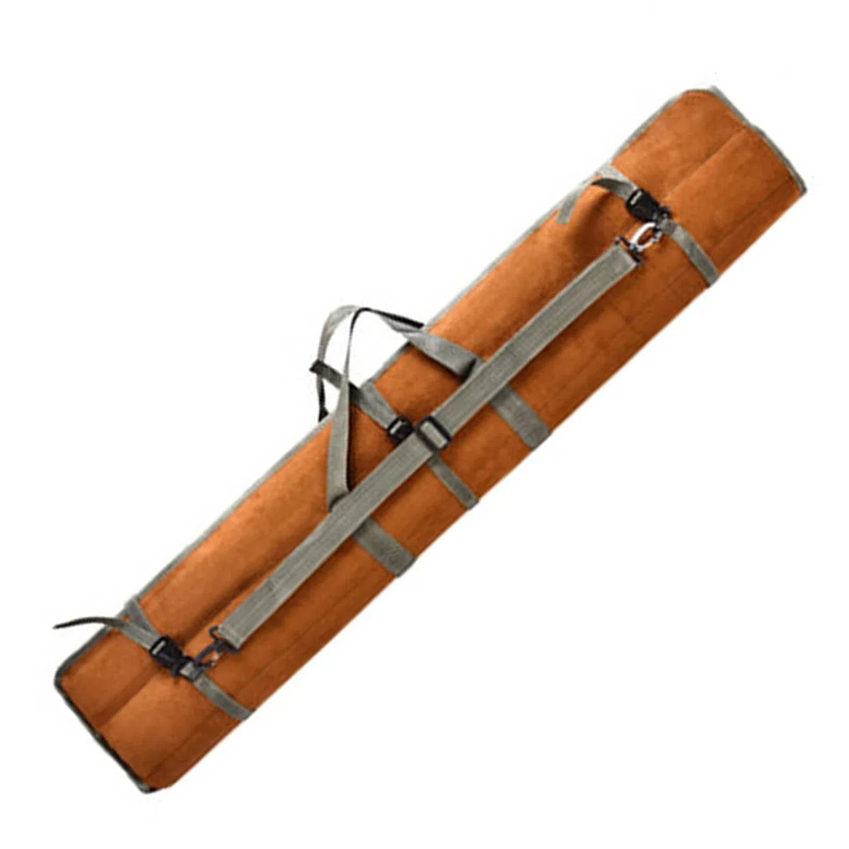 caihuashopping Angeltasche 120cm 130 cm 150 cm wasserdichte Angelrute Tasche Tragbare Einschicht Hülle Angelgerät Lagerzubehör Rollen Auftasche Angelrutenkoffer (Color : 150cm Khaki)