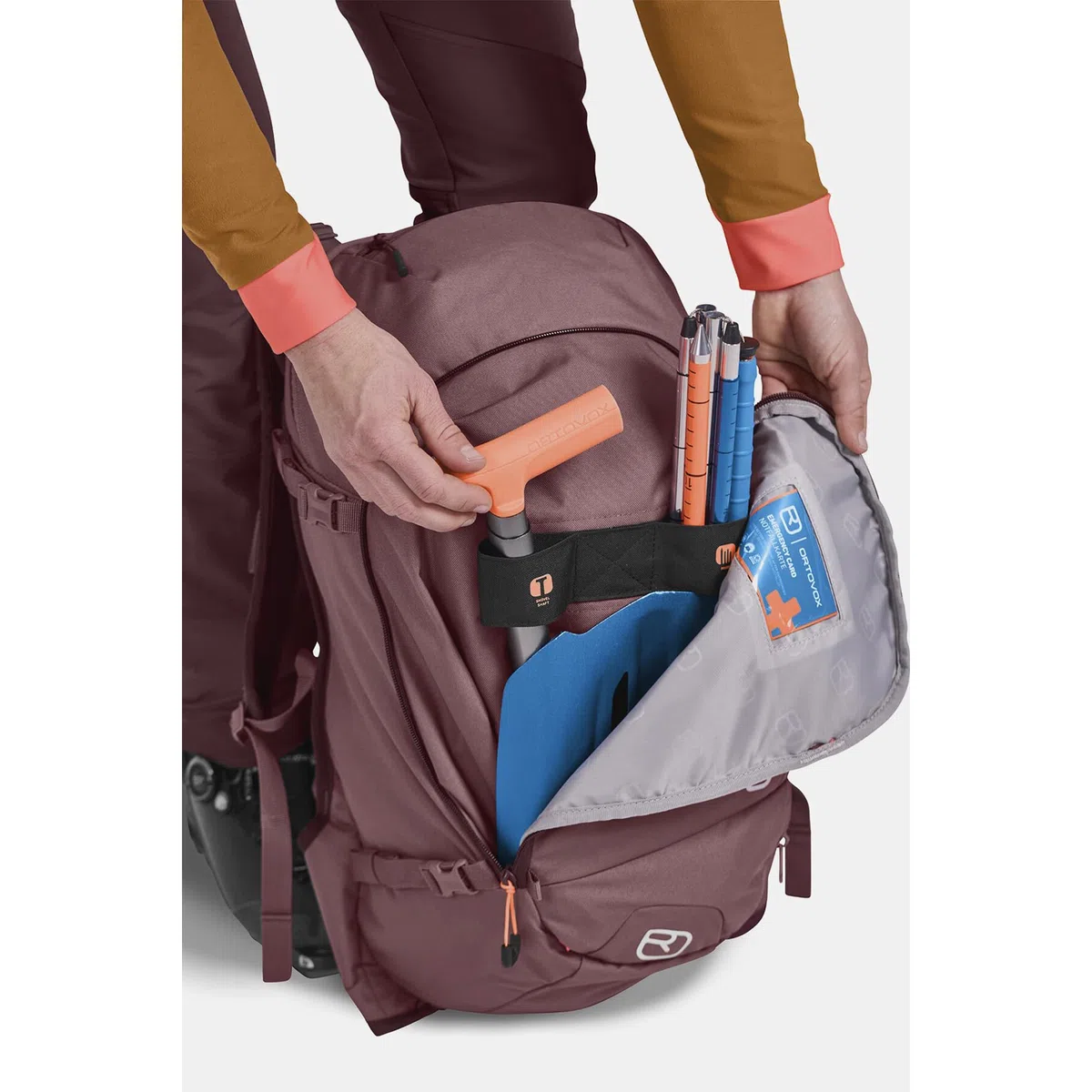Ortovox Unisex Tour Rider Rucksack, Mountain Rose (Rosa), 28 litros