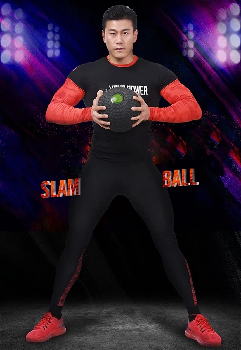 Medizinbälle Medizinball-Slam-Kugel, Schwarzer Niedriger Stretch-Fitness-Ball Mit Einer Strukturierten Oberfläche, Verwendet Für Körperliche Übung, Cross-Training Aerobic (Size : 10kg/22lb)