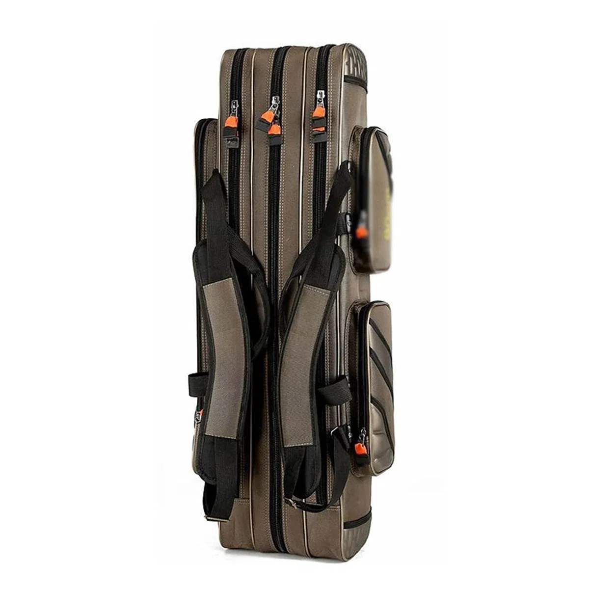 caihuashopping Angeltasche 3- Schicht Angelbeutel Große Kapazität Tragbare Fischpol- Werkzeuge Aufbewahrungstasche Tackle Getriebe Taschen Schulterhandtasche Outdoor Sport Angelrutenkoffer
