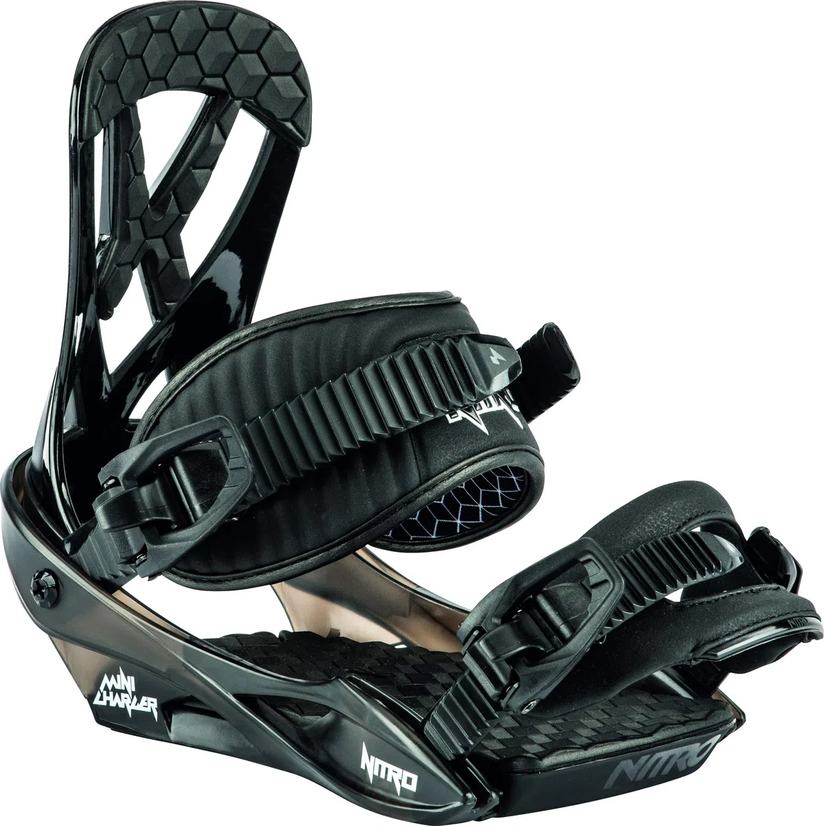 Nitro Snowboards Youth Charger Mini '20 All Mountain günstig Bindung Snowboardbindung, Black