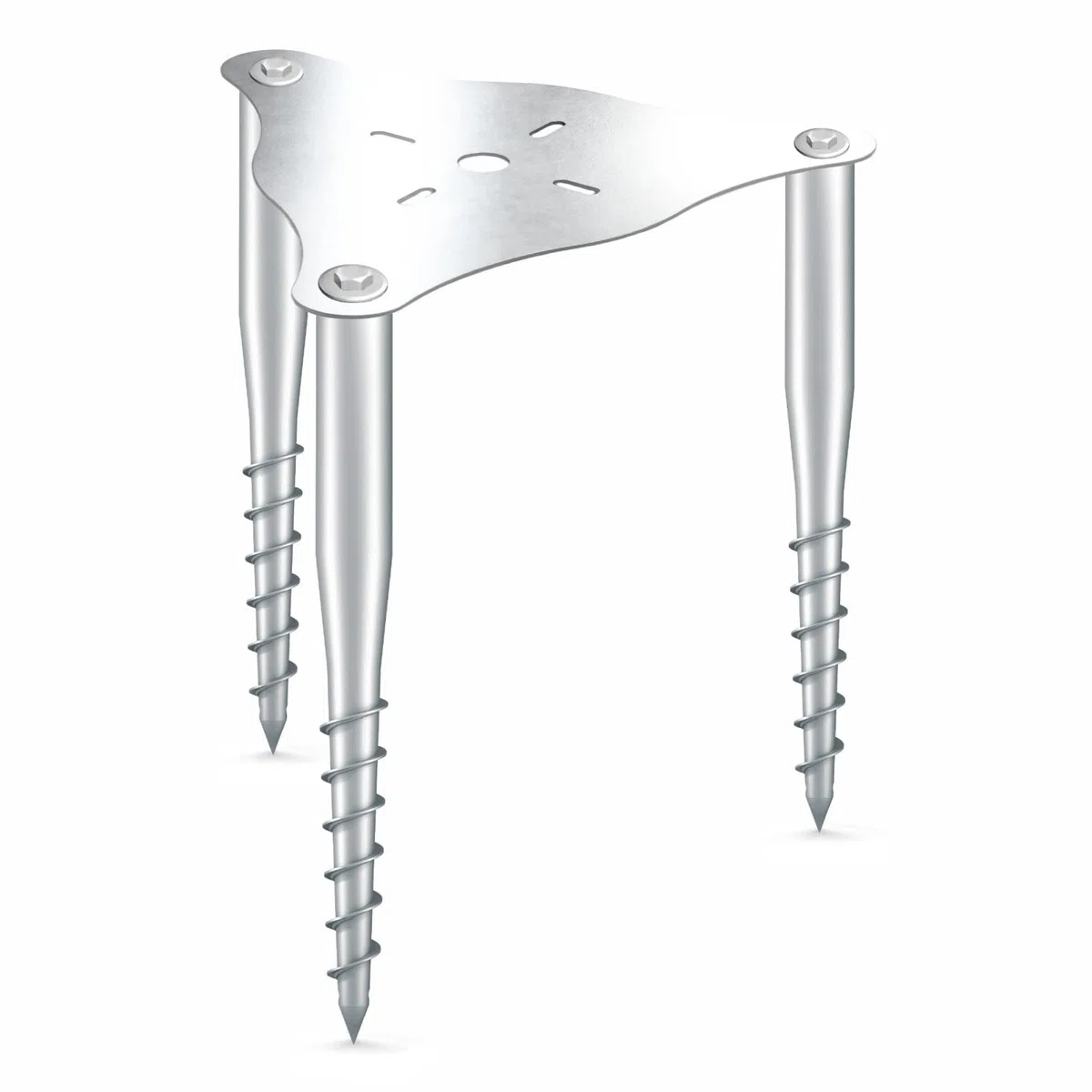60 cm Anchor-Set; Schirmständer; Fahnenmast + Zubehör; Ø 60 x 2; M12