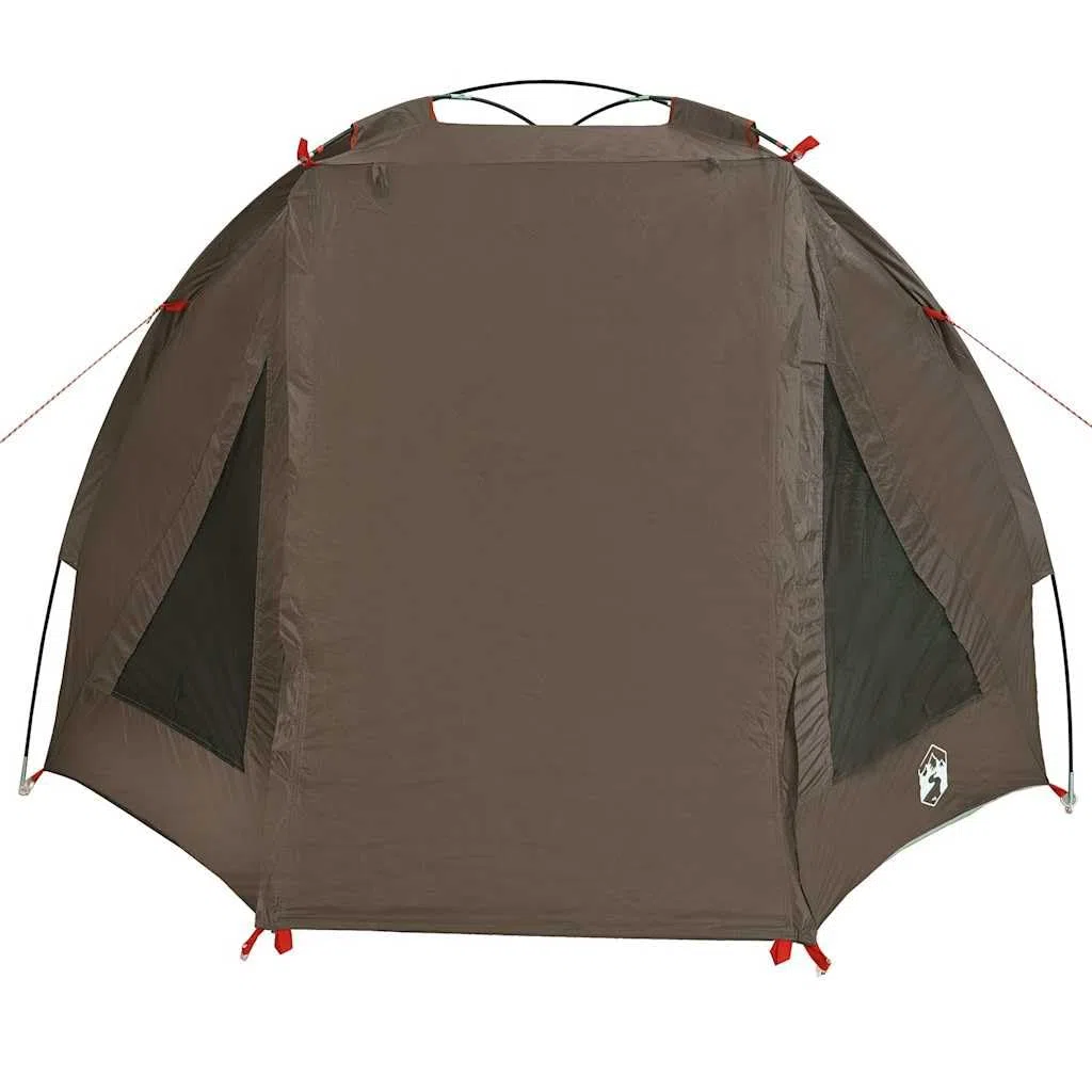 Angelzelt Braun Wasserdicht x x aus 185T Polyester PU Beschichtung Schlafkabine mit Tragetasche für Angeln, Camping, Regen