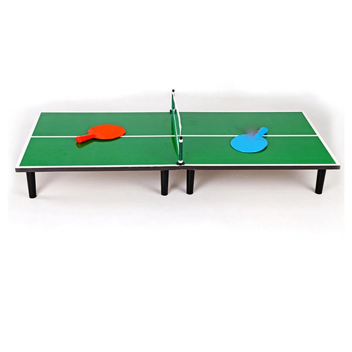Mini Tischtennisplatte, Abnehmbar, Tragbar, Kompakt, für Kinder, Drinnen Und Draußen