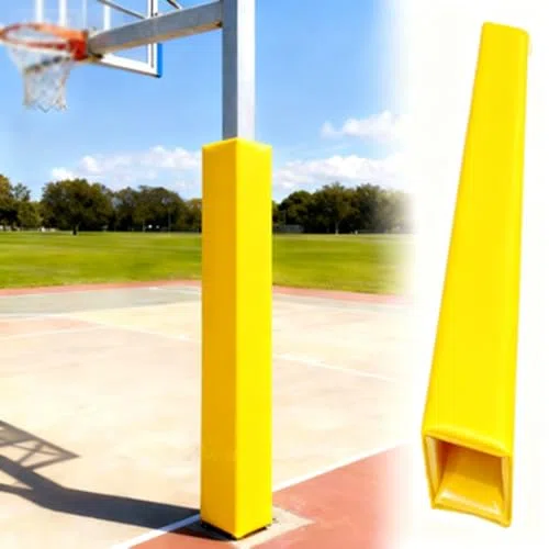 Outdoor-Basketballkorb-Stangenpolster, Schaumstoffpolsterung für Spielplatz, Fitnessstudio oder Garage, Schutzkissen für 1,8 m hohe Stöcke